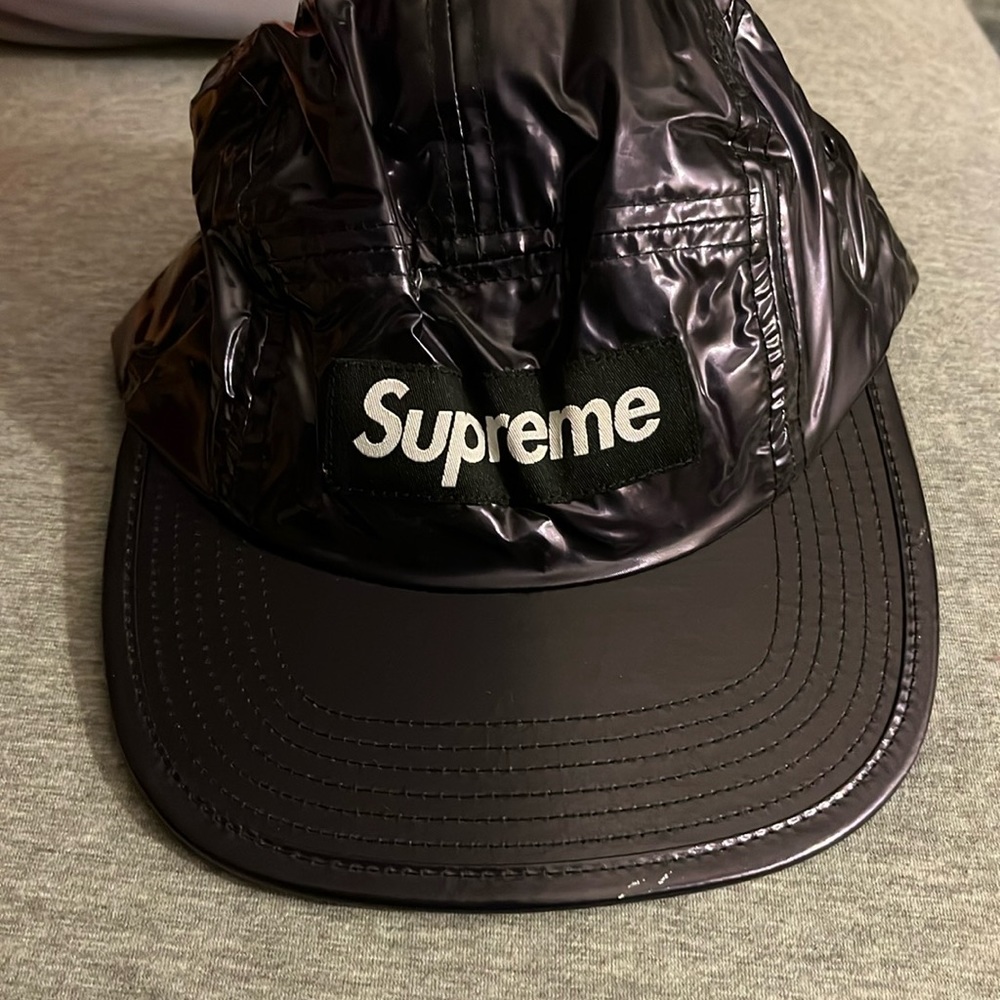 Supreme Glossy Ripstop Camp Hat Unisex
